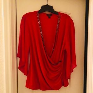 Sexy Must have Red Glam Top